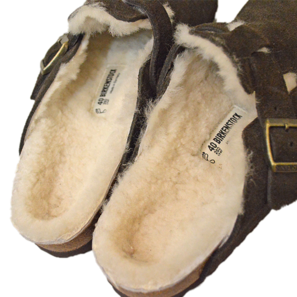 ビルケンシュトック Birkenstock ボストン Boston ファーライナー モカ Mocha ビルケンシュトック Birkenstock ボストン Boston ファーライナー モカ Mocha