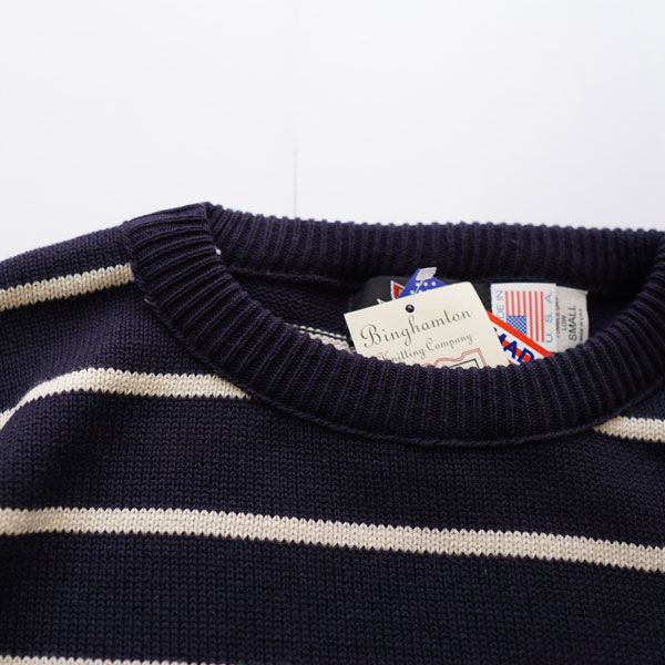 Brimwick Cotton Knit Stripe Sweater