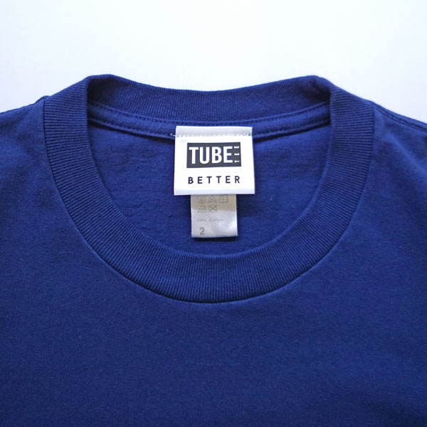 ベター Better S/S TUBE POCKET TEE 丸胴ポケット Tシャツ Blue
