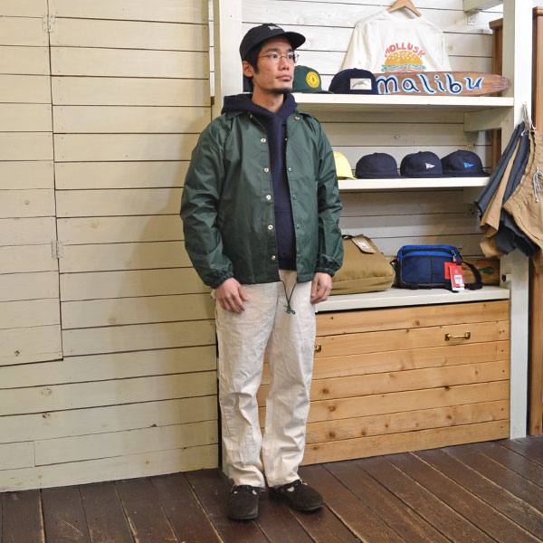 カーディナルアクティブウェア Cardinal Activewear COACH JACKET コーチジャケット GREEN