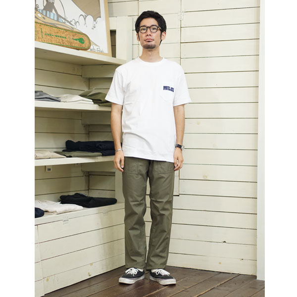 FOB FACTORY BAKER PANTS F0431 OLIVE