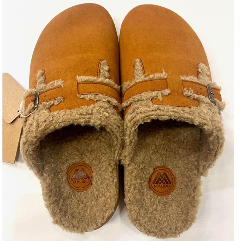 マリブサンダル MALIBU SANDALS FLORES MULE OAK/TAN BLACK/BLACK