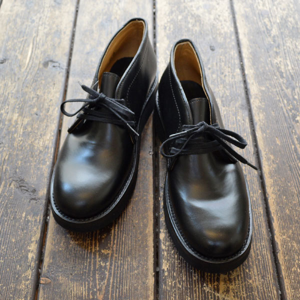 ピストレロ Pistolero ワークシューズ チャッカーブーツ Officer Chukka 118 01 Black