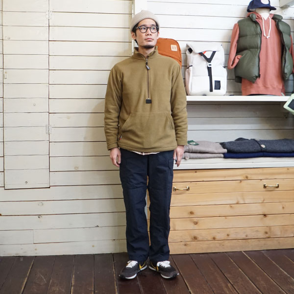 プロッパー PROPPER コットンリップストップ カーゴパンツ BDU TROUSER BUTTON FLY R/S 100% COTTON  F5201 NAVY ワンウォッシュ加工済み