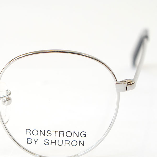 シュロン SHURON ロンストロング RONSTRONG ボストン型メタルフレーム SHURON社製 SILVER